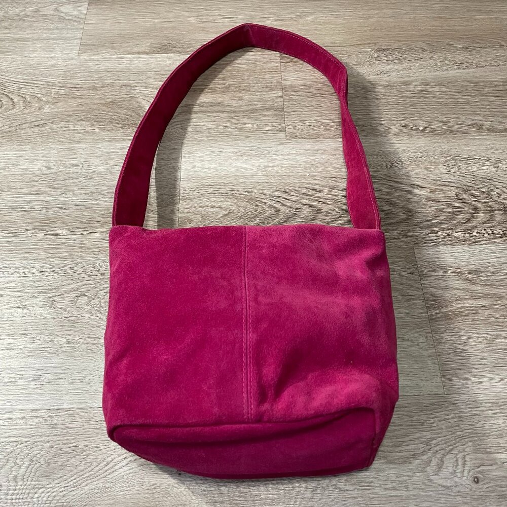 Wilsons Suede Leather Shoulder Bag
